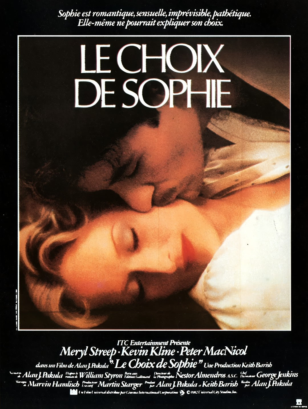 1-Disc Sophie's Choice (1982) 1080P for Gift Movie All RegionPlay Seal Box Blu-ray