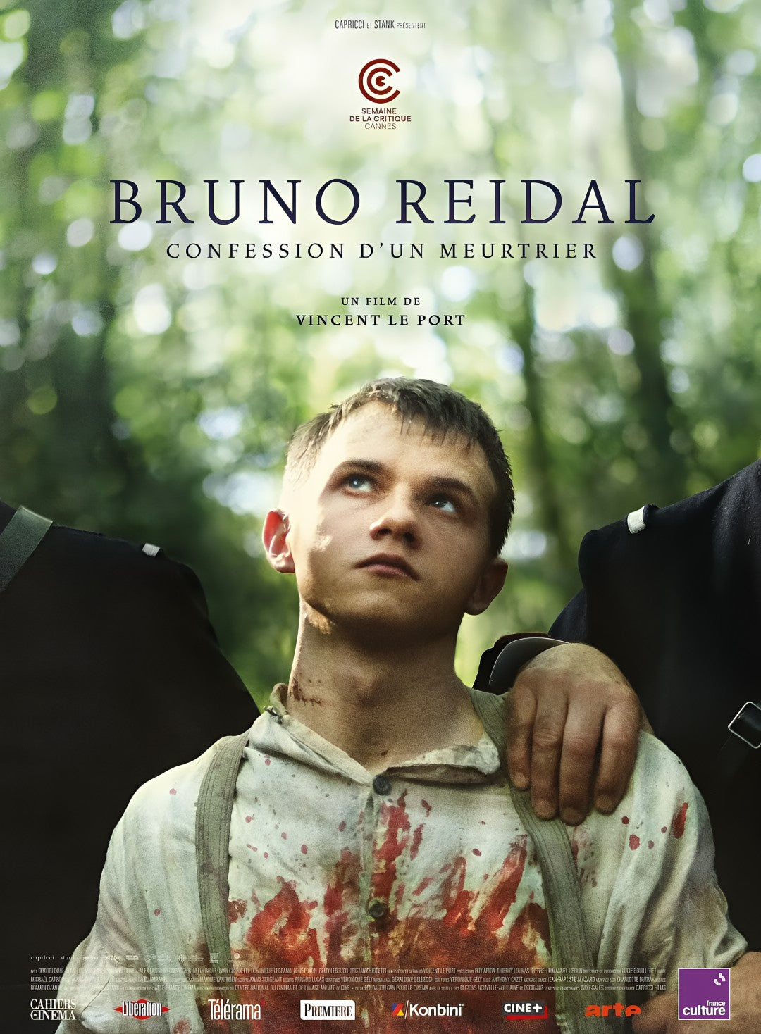1-Disc Bruno Reidal (2021) 1080P for Gift Movie All RegionPlay Seal Box Blu-ray