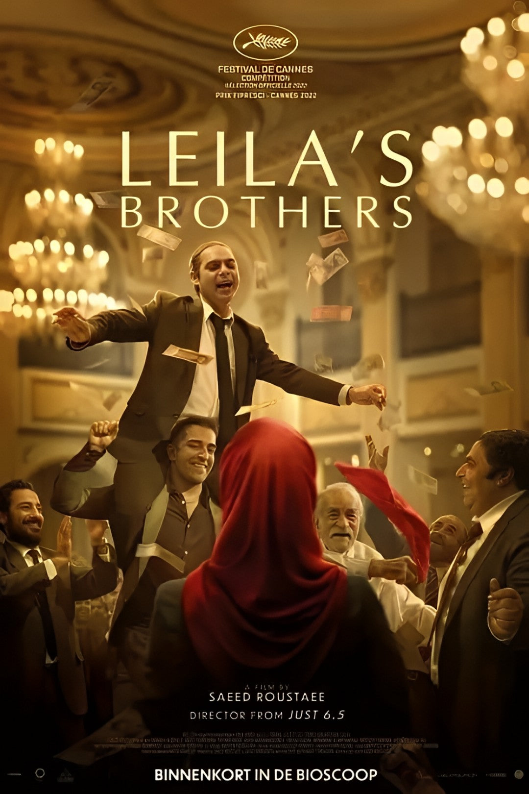 1-Disc Leila's Brothers (2022) 1080P for Gift Movie All RegionPlay Seal Box Blu-ray