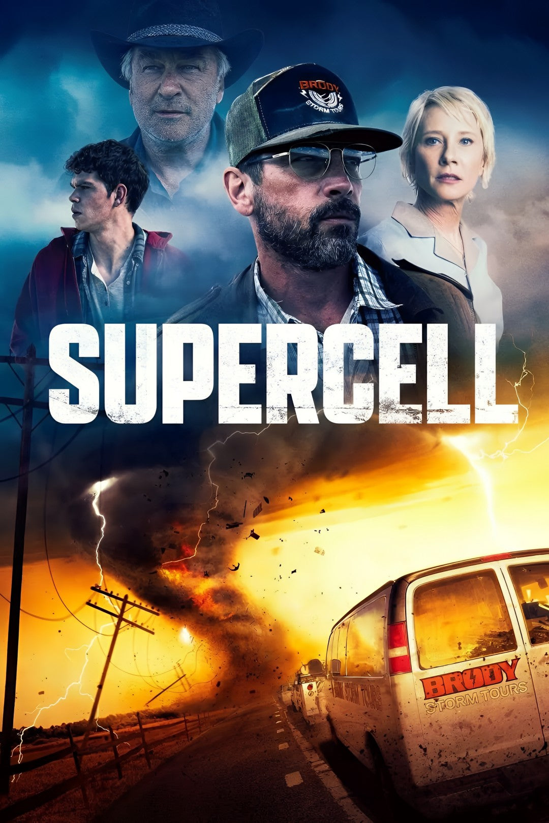 1-Disc Supercell (2023) 1080P for Gift Movie All RegionPlay Seal Box Blu-ray