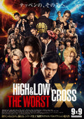 1-Disc HiGH＆LOW THE WORST X (2022) 1080P for Gift Movie All RegionPlay Seal Box Blu-ray