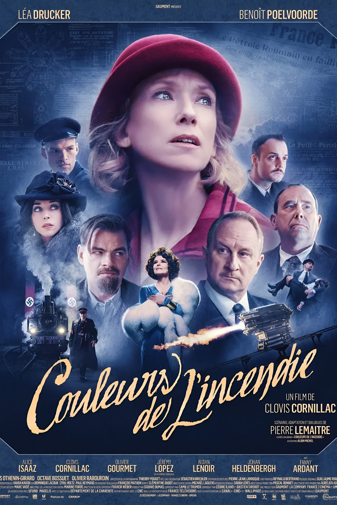 1-Disc Couleurs de l'incendie (2022) 1080P for Gift Movie All RegionPlay Seal Box Blu-ray