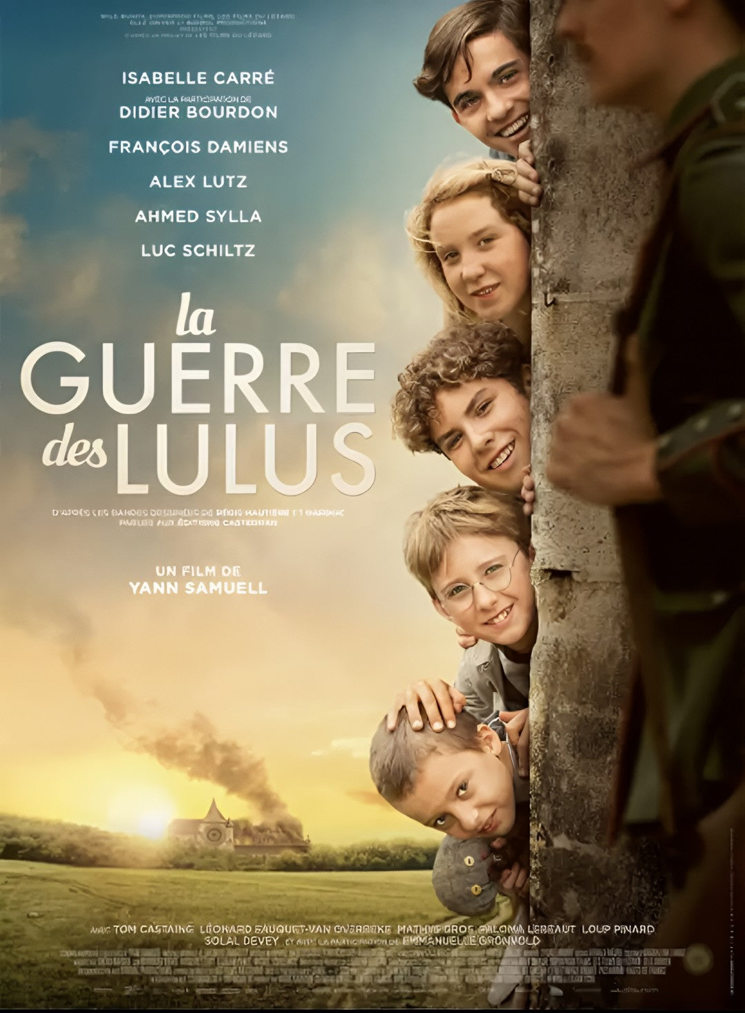 1-Disc La guerre des Lulus (2022) 1080P for Gift Movie All RegionPlay Seal Box Blu-ray