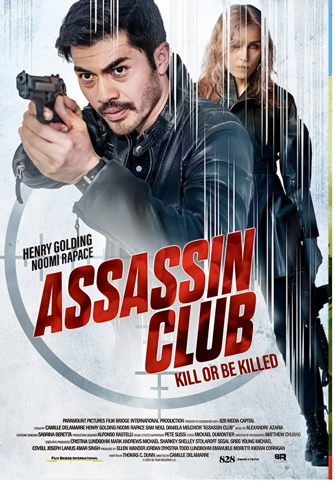 1-Disc Assassin Club (2023) 1080P for Gift Movie All RegionPlay Seal Box Blu-ray