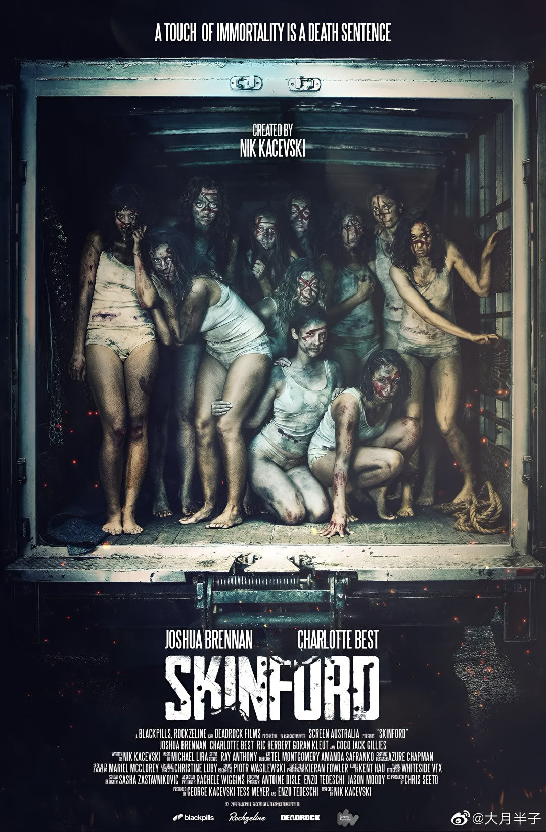 1-Disc Skinford (2017) 1080P for Gift Movie All RegionPlay Seal Box Blu-ray