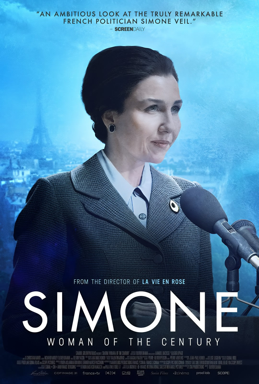 1-Disc Simone - Le voyage du siècle (2022) 1080P for Gift Movie All RegionPlay Seal Box Blu-ray