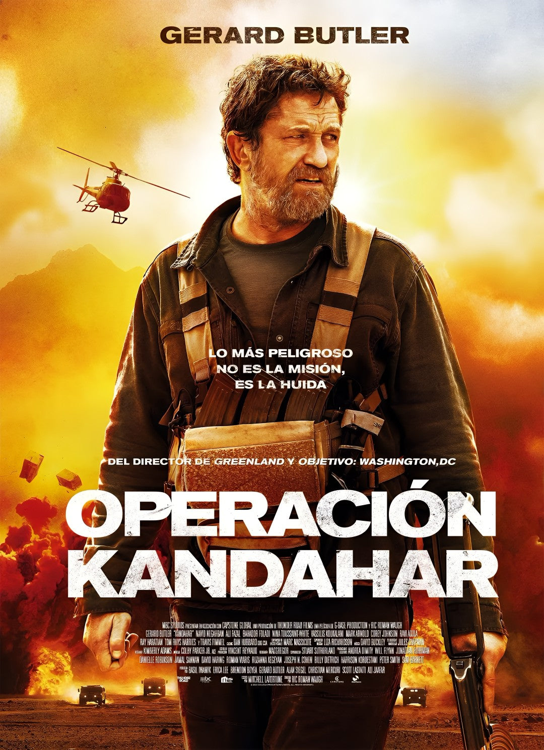 1-Disc Kandahar (2023) 1080P for Gift Movie All RegionPlay Seal Box Blu-ray