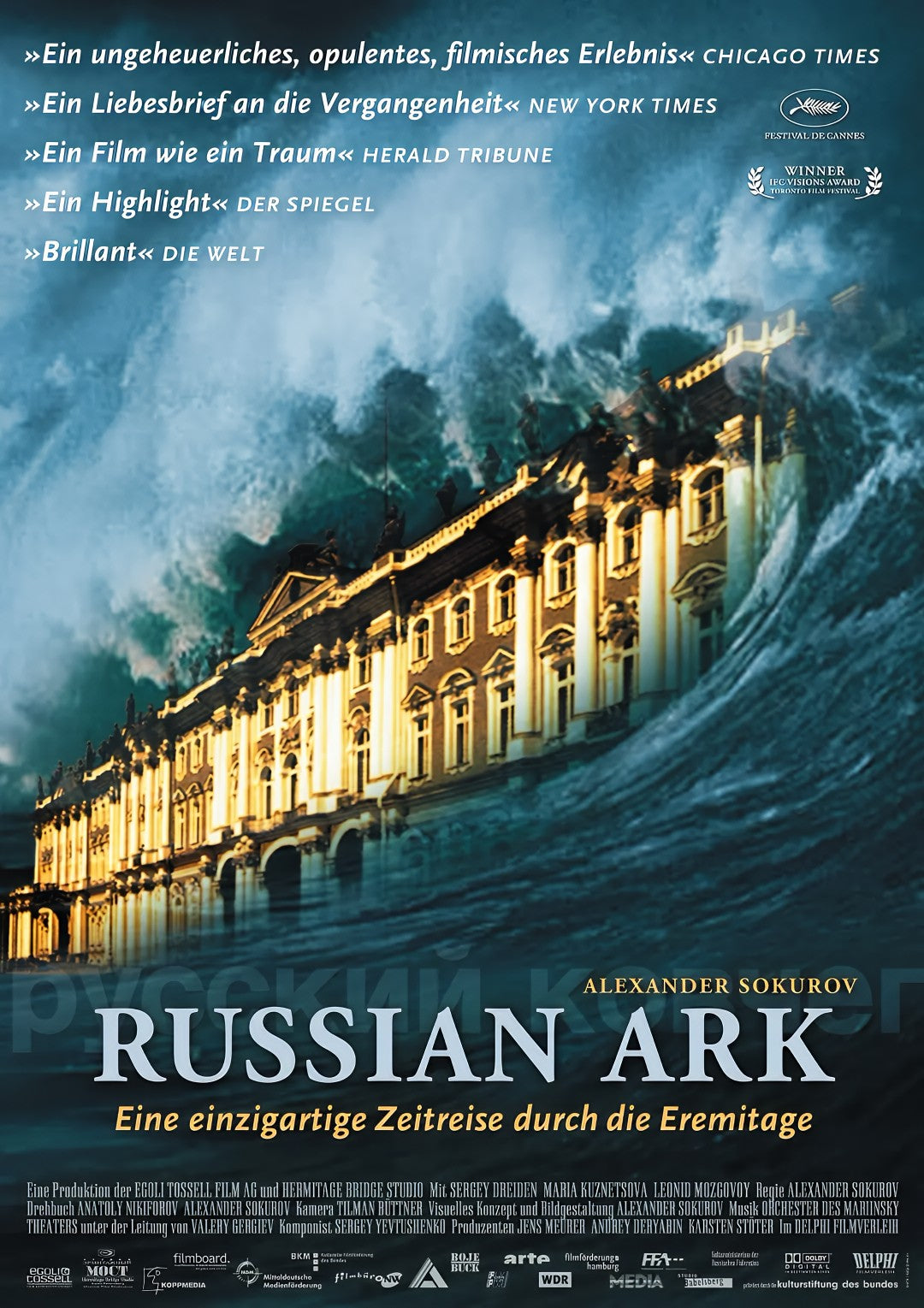 1-Disc Russkiy kovcheg (2002) 1080P for Gift Movie All RegionPlay Seal Box Blu-ray
