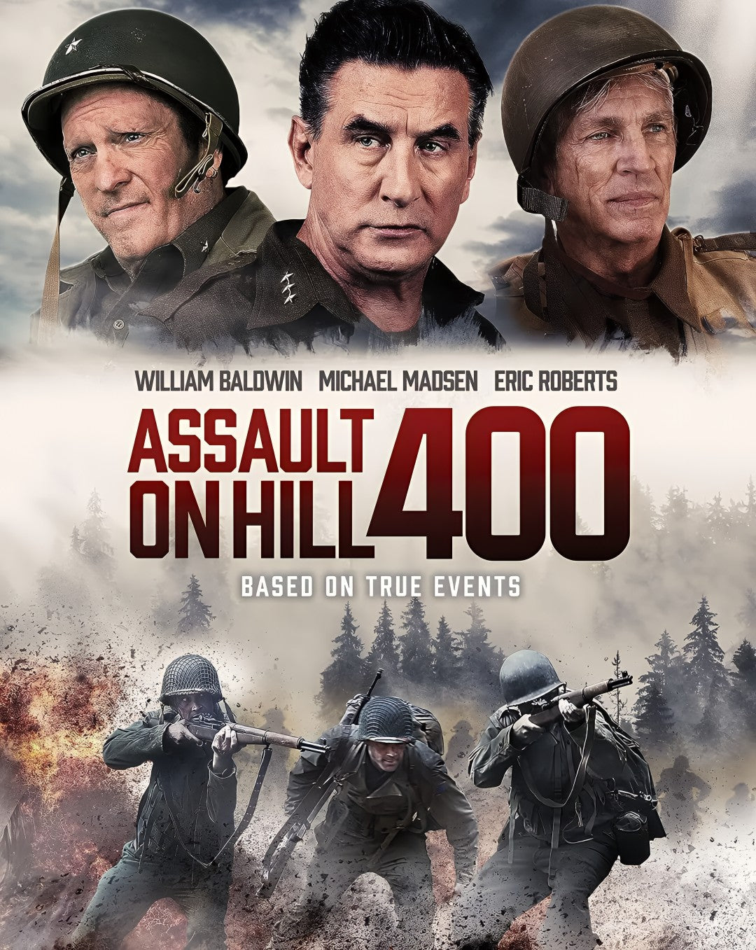 1-Disc Assault on Hill 400 (2023) 1080P for Gift Movie All RegionPlay Seal Box Blu-ray