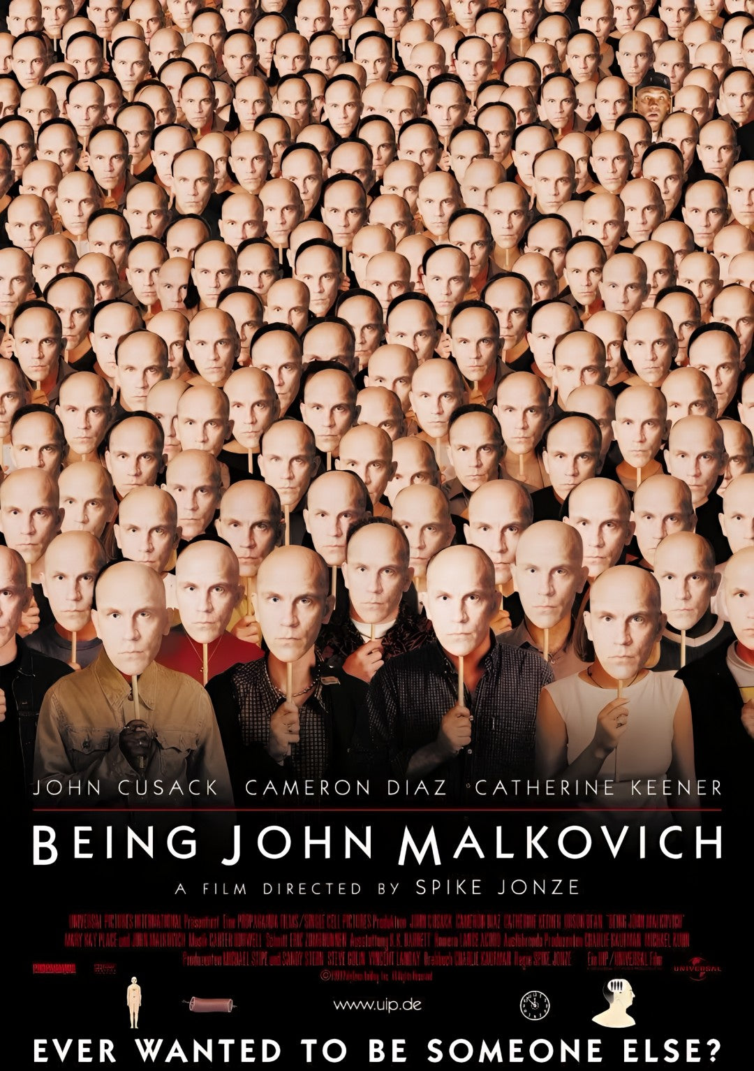 1-Disc Being John Malkovich (1999) 1080P for Gift Movie All RegionPlay Seal Box Blu-ray