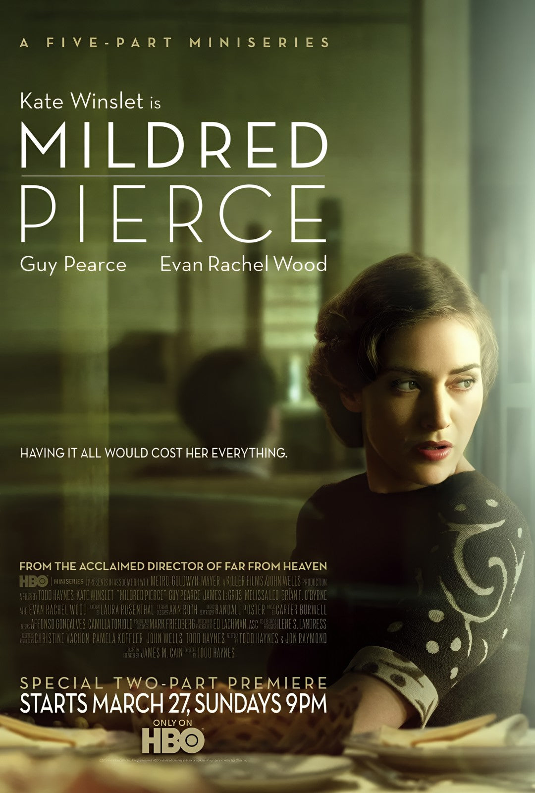 2-Disc Mildred Pierce (2011) Season 1-2 1080P for Gift Movie All RegionPlay Seal Box Blu-ray