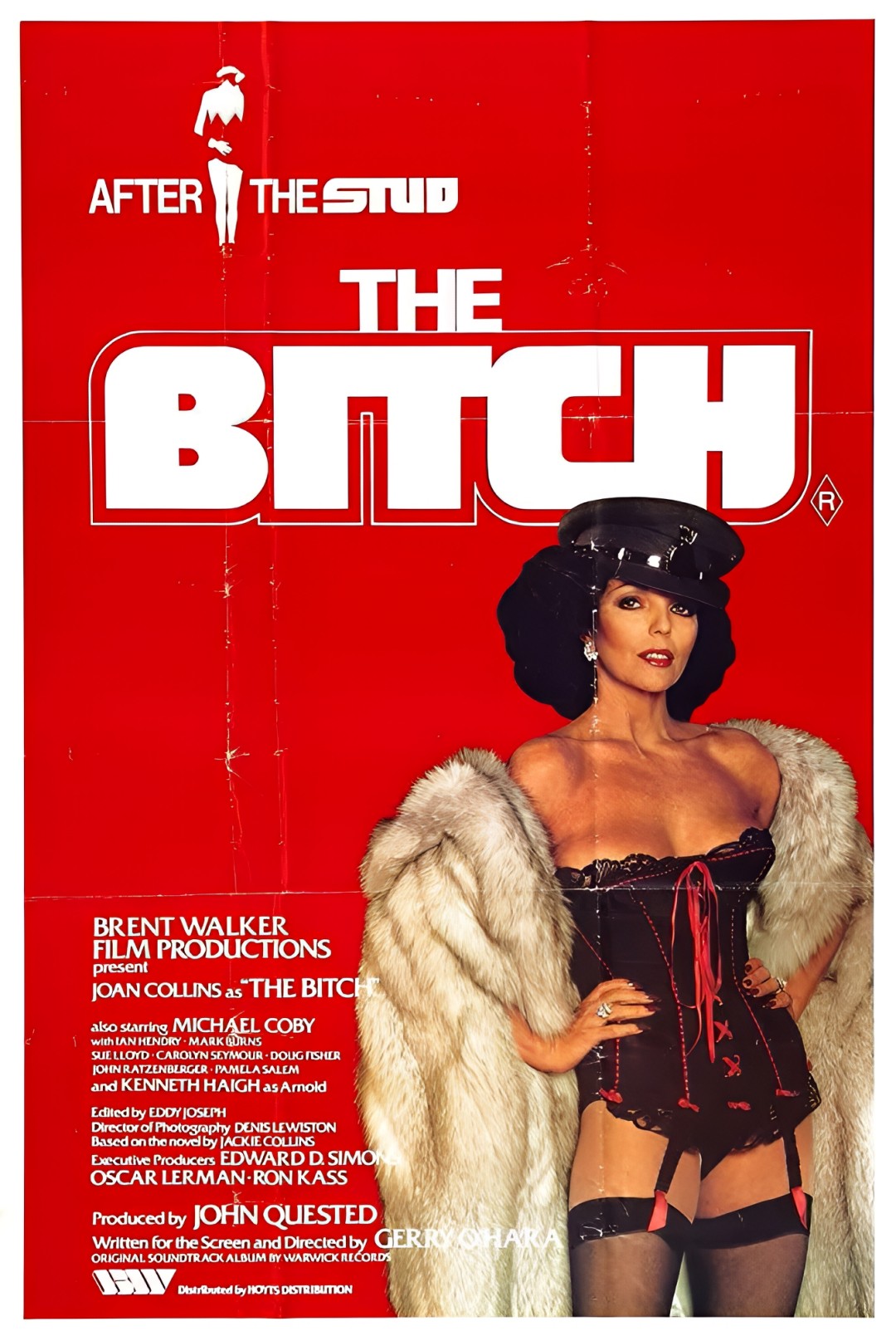 1-Disc The Bitch (1980) 1080P for Gift Movie All RegionPlay Seal Box Blu-ray