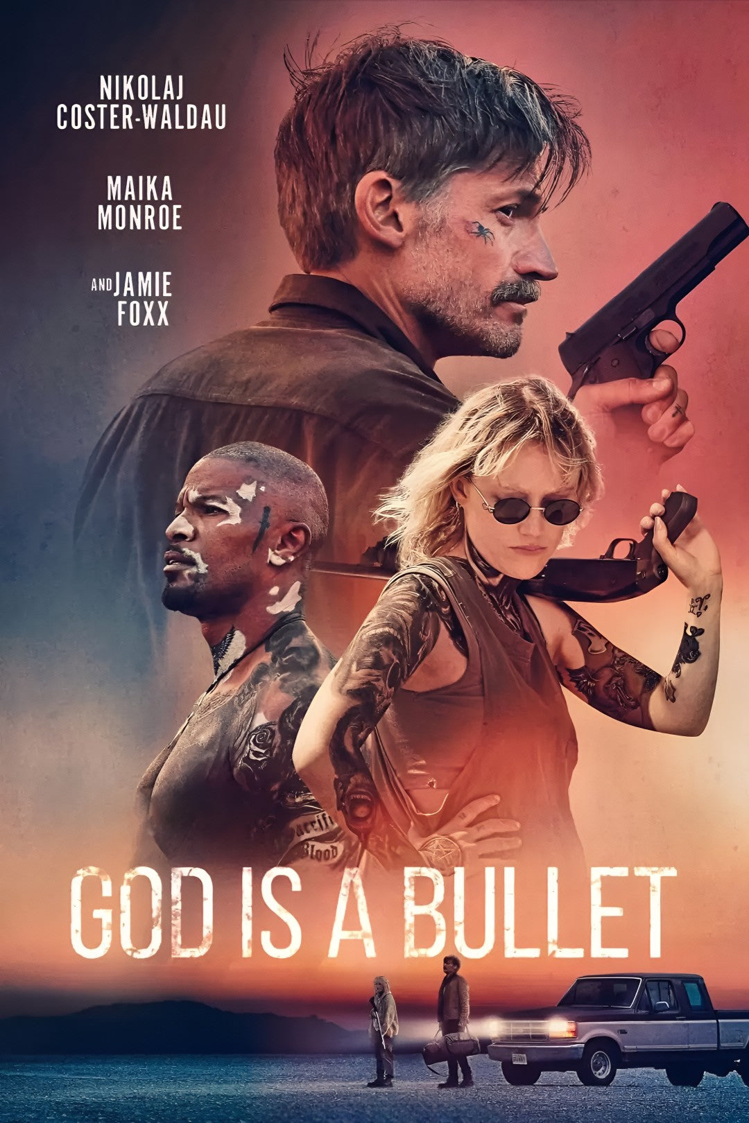 1-Disc God Is a Bullet (2023) 1080P for Gift Movie All RegionPlay Seal Box Blu-ray