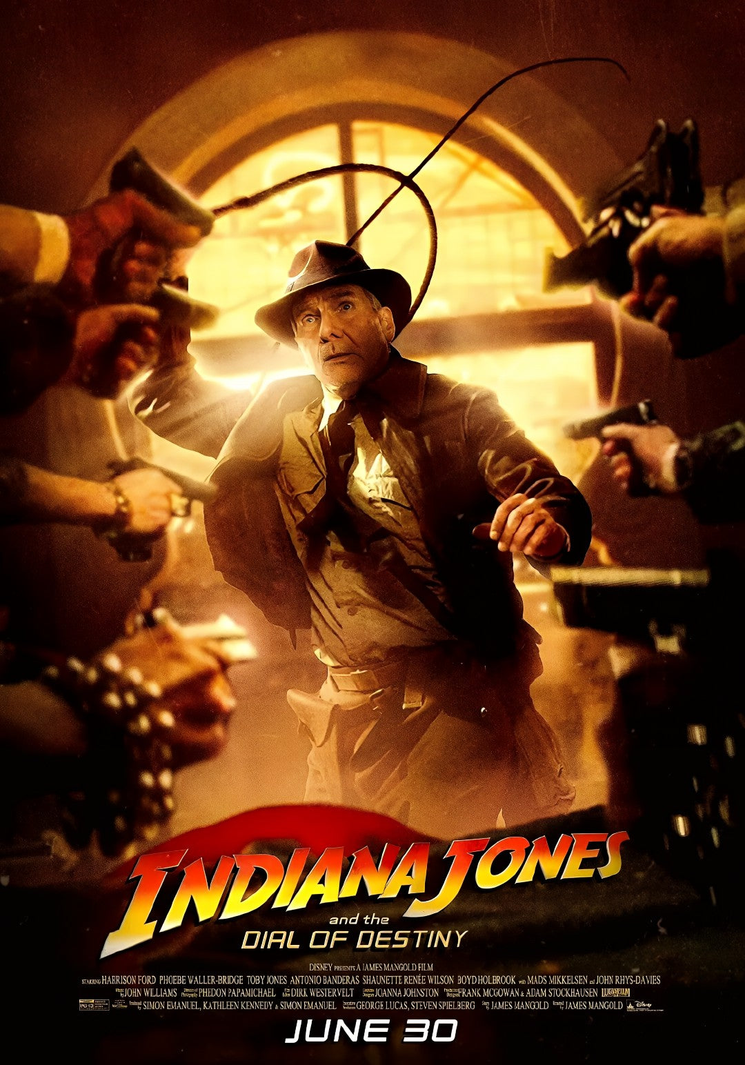 1-Disc Indiana Jones and the Dial of Destiny (2023) 1080P for Gift Movie All RegionPlay Seal Box Blu-ray