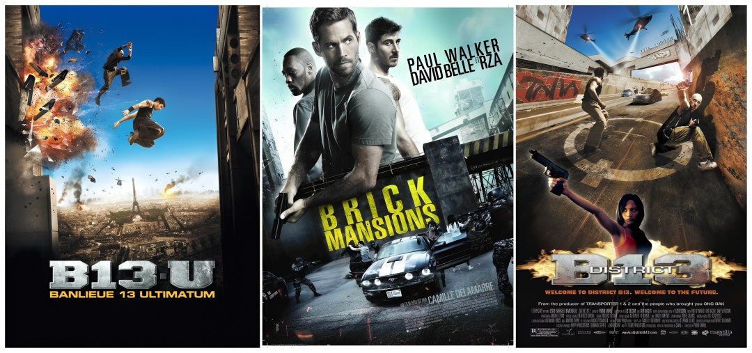 3-Disc Banlieue 13 Season 1-3 1080P for Gift Movie All RegionPlay Seal Box Blu-ray
