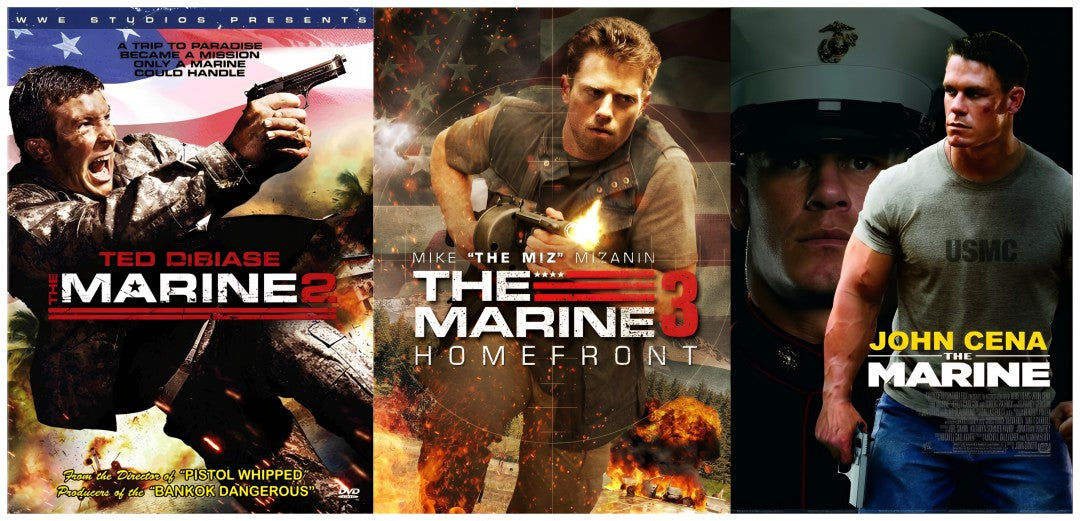 3-Disc The Marine Season 1-3 1080P for Gift Movie All RegionPlay Seal Box Blu-ray
