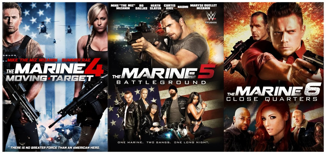 3-Disc The Marine Season 4-6 1080P for Gift Movie All RegionPlay Seal Box Blu-ray
