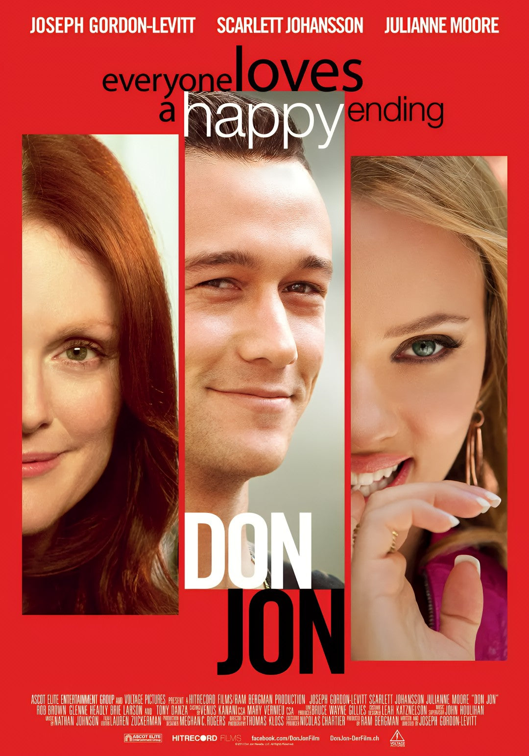 1-Disc Don Jon (2013) 1080P for Gift Movie All RegionPlay Seal Box Blu-ray