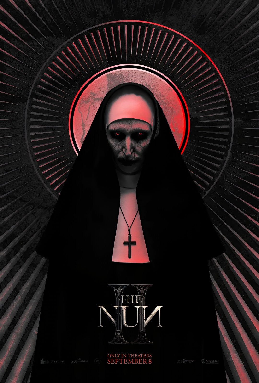 1-Disc The Nun II (2023) 1080P for Gift Movie All RegionPlay Seal Box Blu-ray