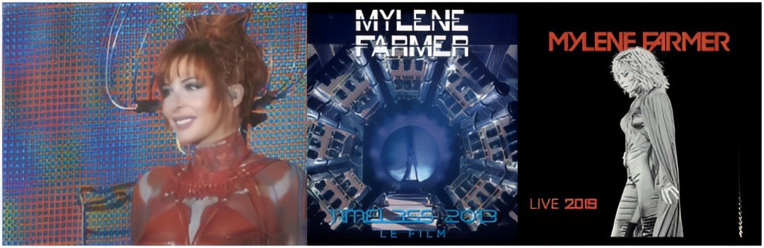 3-Disc Mylene Farmer Classic Concert Season 1-3 1080P for Gift Movie All RegionPlay Seal Box Blu-ray
