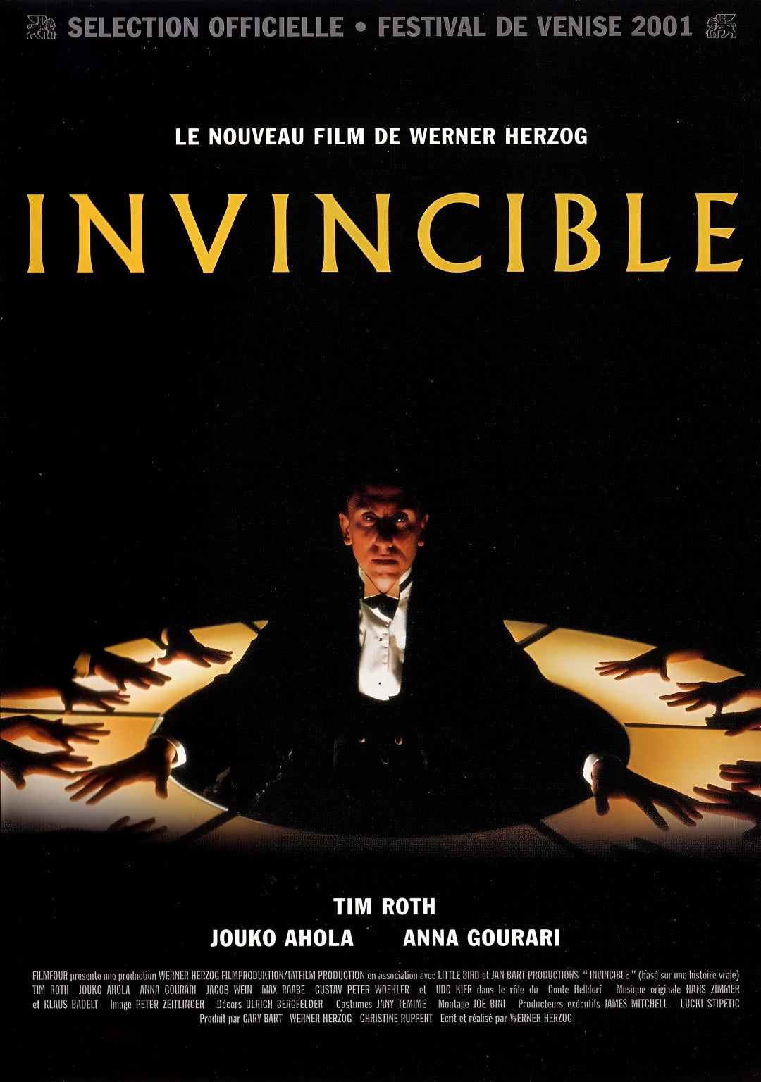 1-Disc Invincible (2001) 1080P for Gift Movie All RegionPlay Seal Box Blu-ray