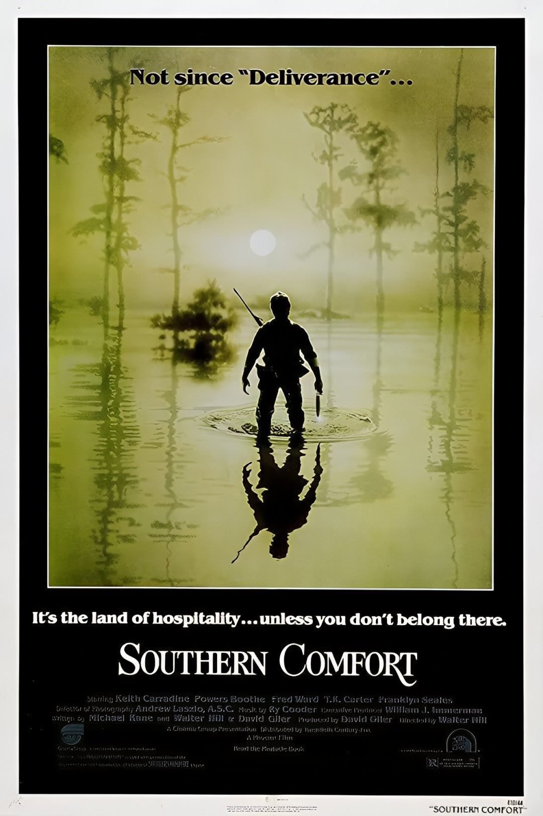 1-Disc Southern Comfort (1982) 1080P for Gift Movie All RegionPlay Seal Box Blu-ray