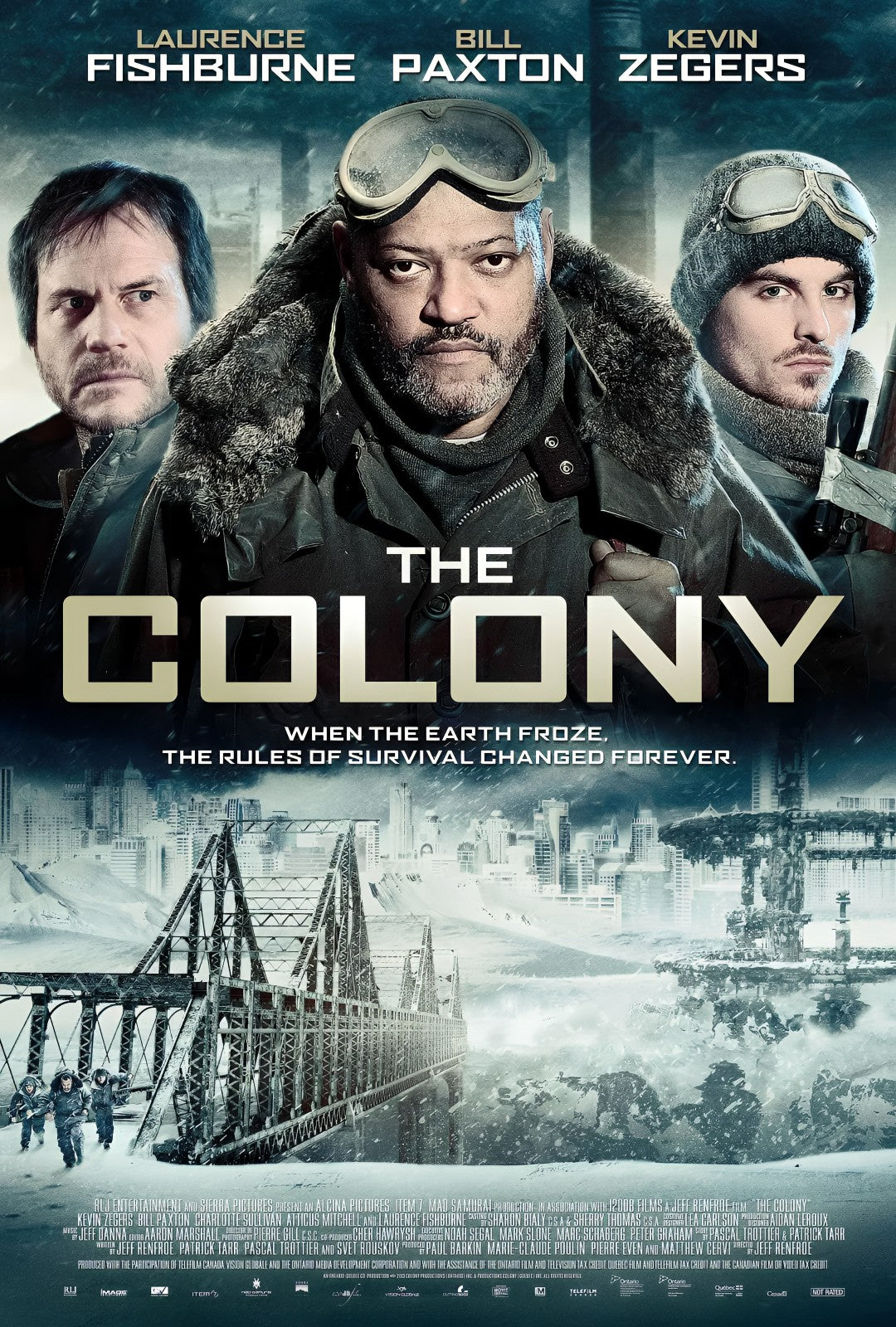 1-Disc The Colony (2013) 1080P for Gift Movie All RegionPlay Seal Box Blu-ray