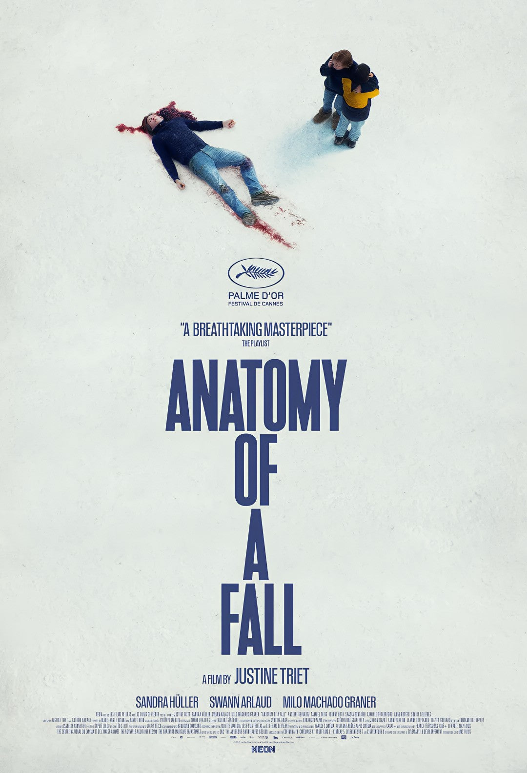 1-Disc Anatomie d'une chute (2023) 1080P for Gift Movie All RegionPlay Seal Box Blu-ray