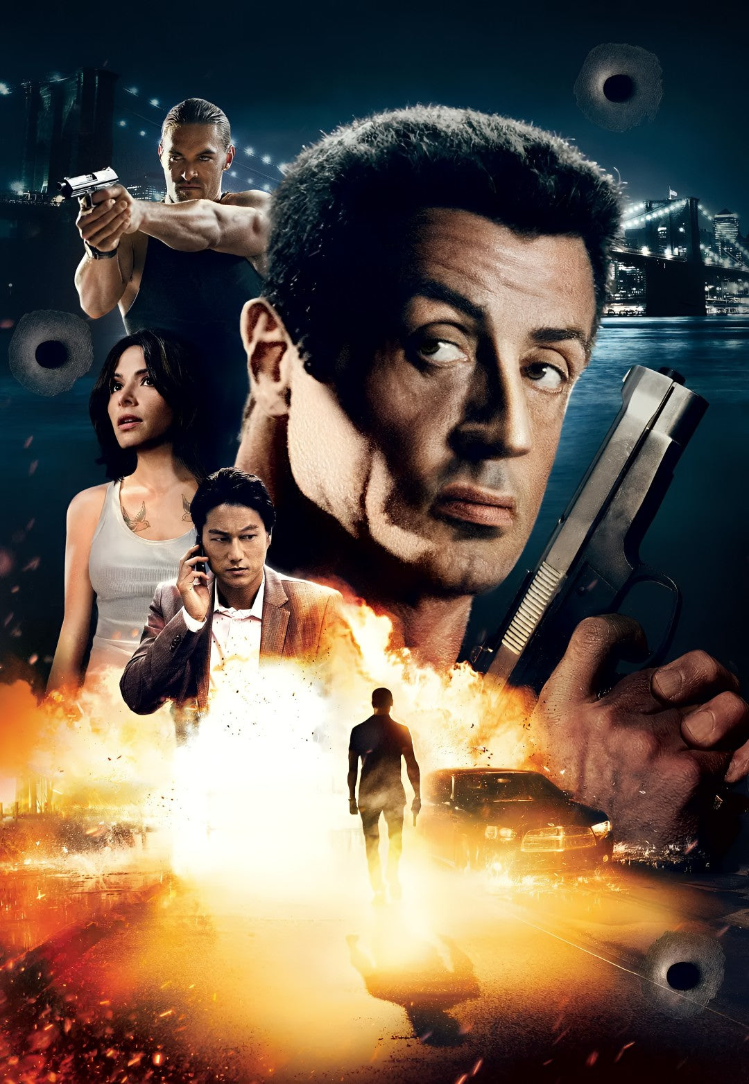 1-Disc Bullet to the Head (2012) 1080P for Gift Movie All RegionPlay Seal Box Blu-ray