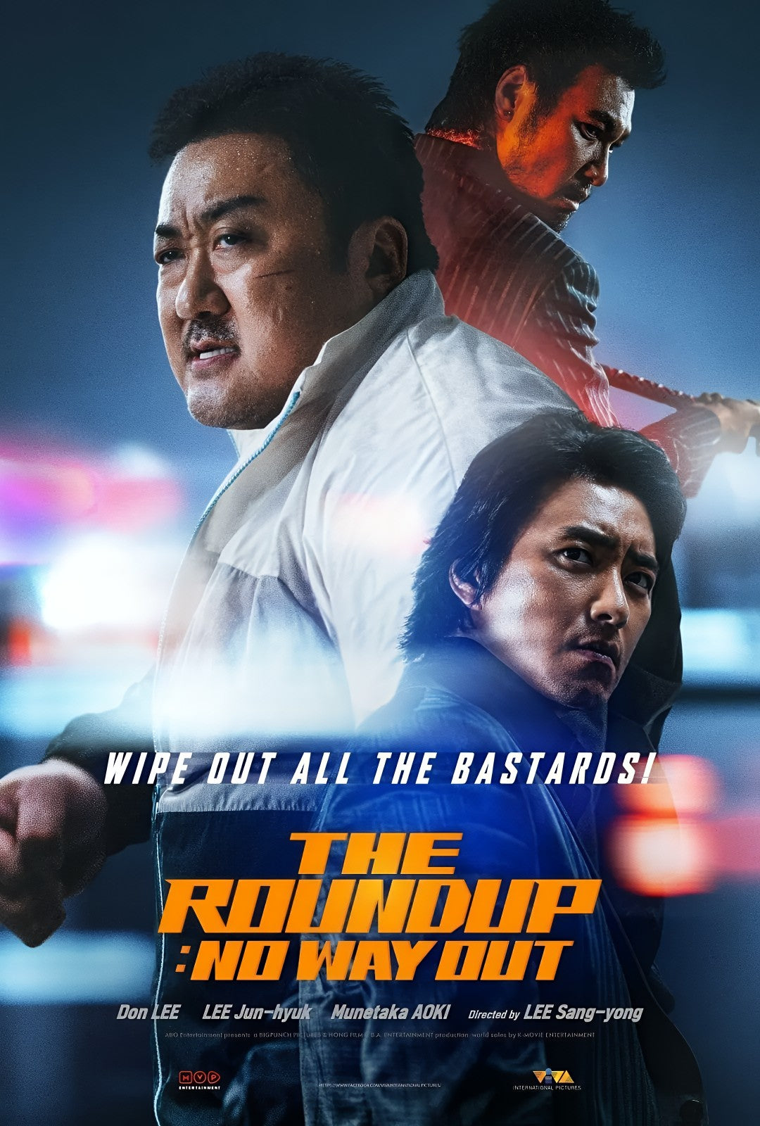 1-Disc The Roundup: No Way Out (2023) 1080P for Gift Movie All RegionPlay Seal Box Blu-ray