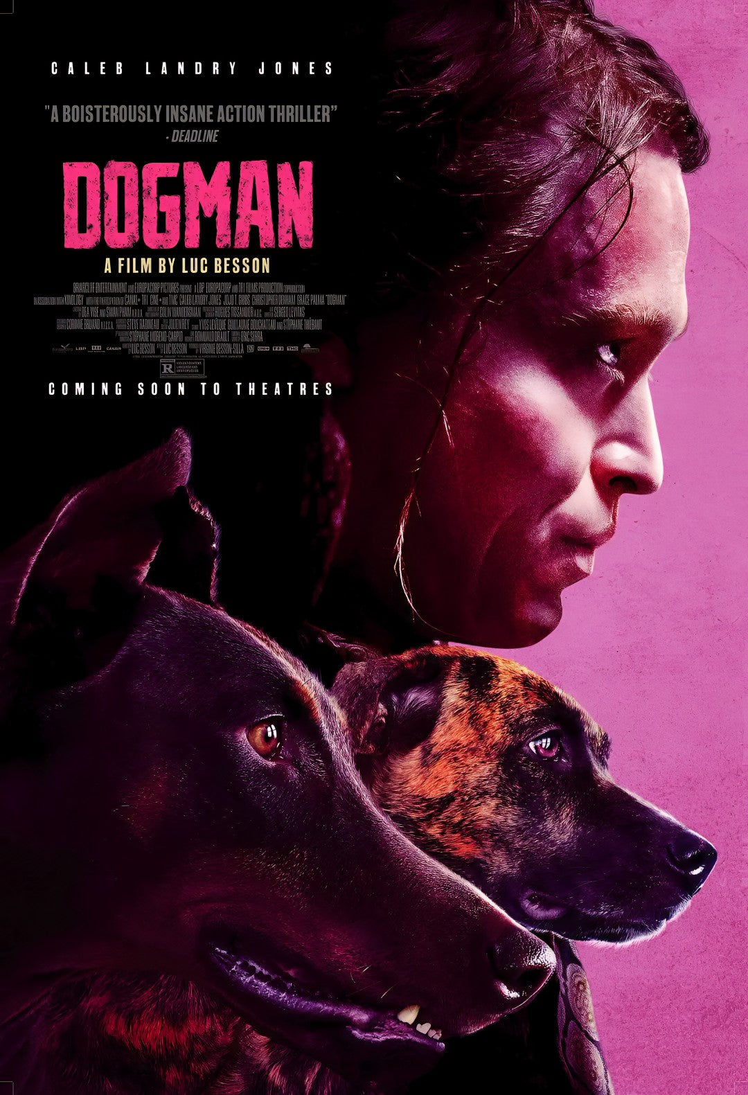 1-Disc DogMan (2023) 1080P for Gift Movie All RegionPlay Seal Box Blu-ray
