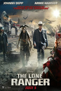 1-Disc The Lone Ranger (2013) 1080P for Gift Movie All RegionPlay Seal Box Blu-ray