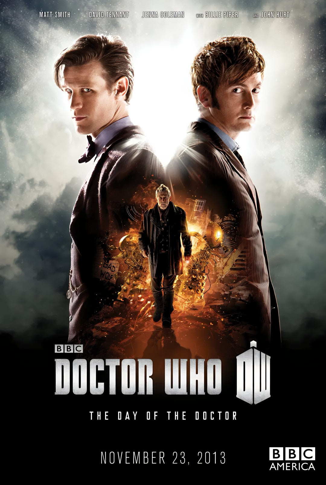 1-Disc The Day Of The Doctor (2013) 1080P for Gift Movie All RegionPlay Seal Box Blu-ray
