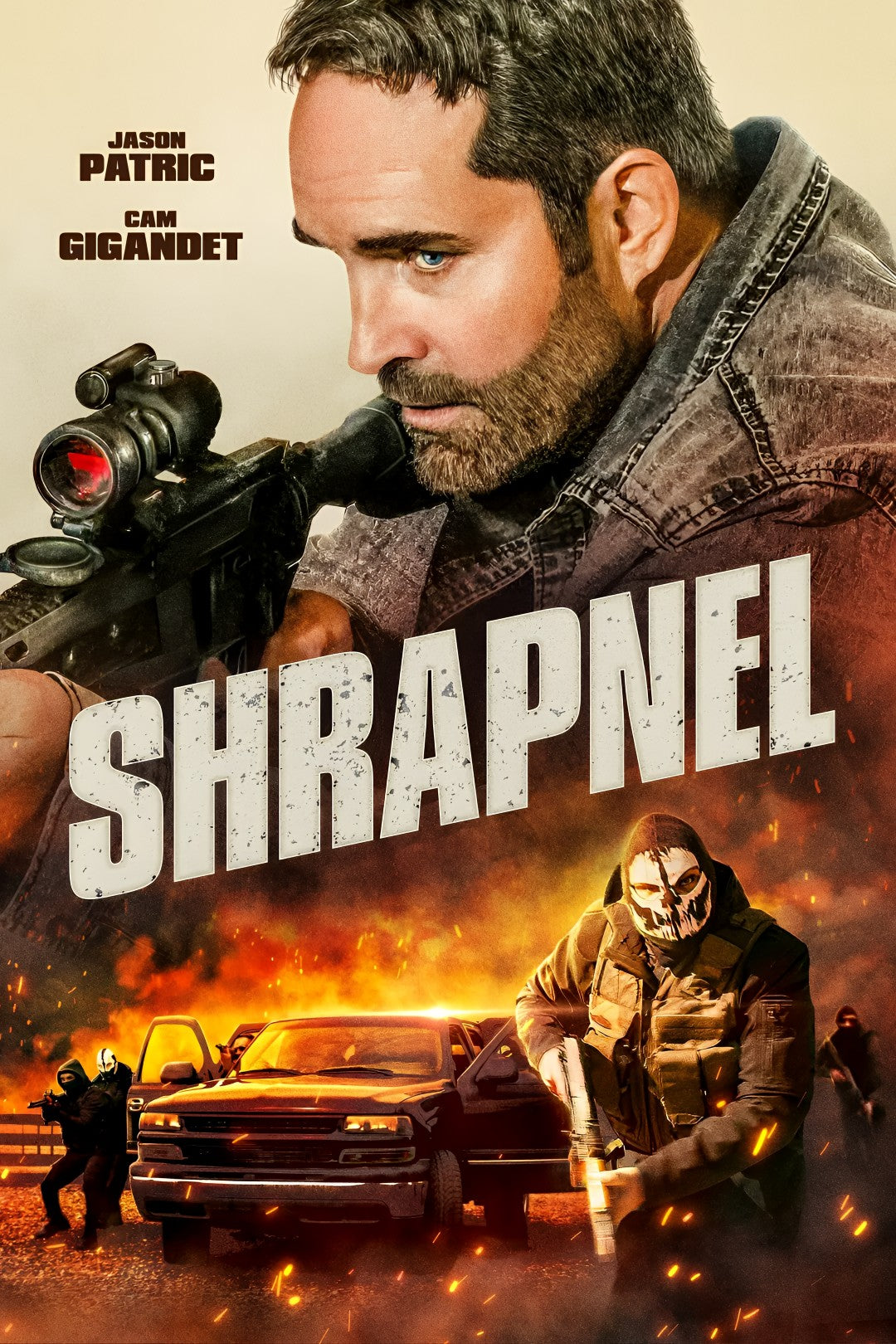 1-Disc Shrapnel (2023) 1080P for Gift Movie All RegionPlay Seal Box Blu-ray