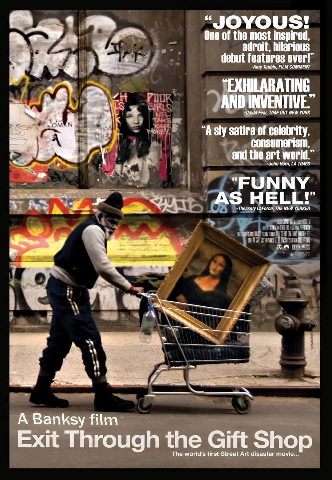 1-Disc Exit Through the Gift Shop (2010) 1080P for Gift Movie All RegionPlay Seal Box Blu-ray
