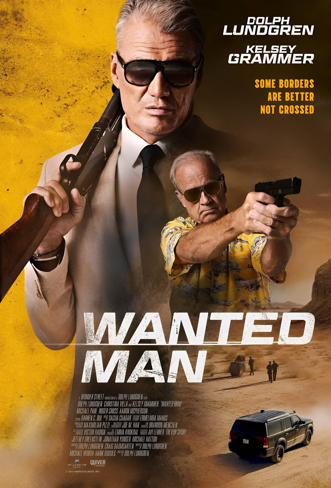 1-Disc Wanted Man (2024) 1080P for Gift Movie All RegionPlay Seal Box Blu-ray