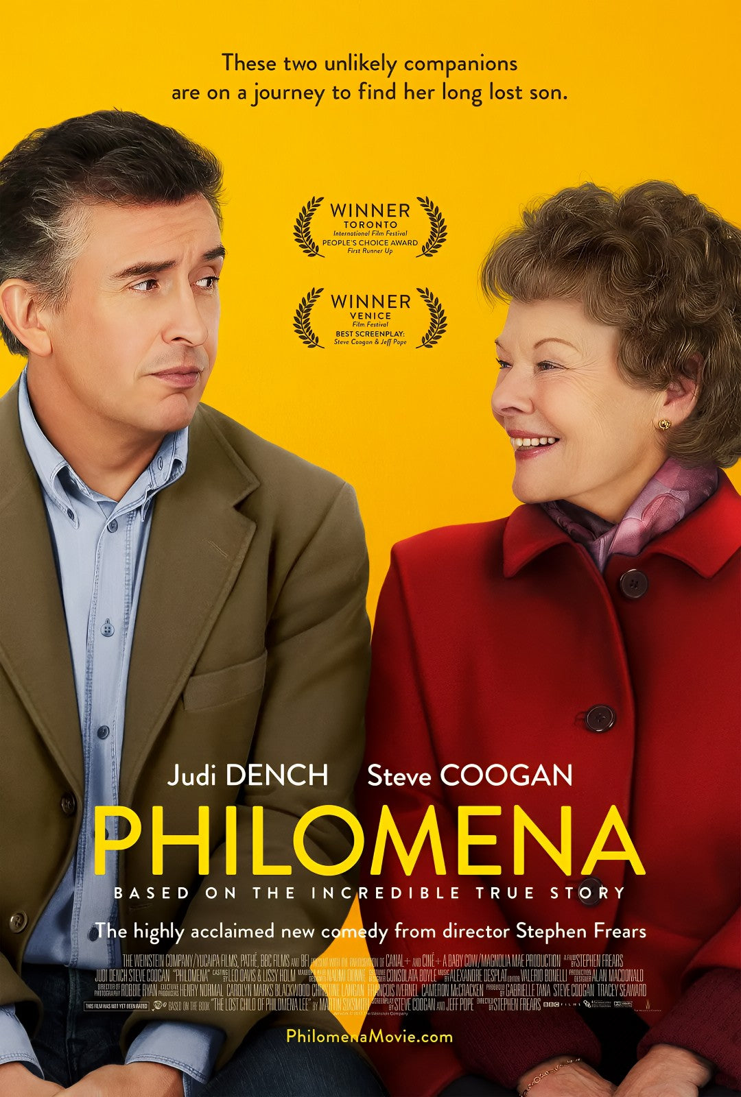1-Disc Philomena (2013) 1080P for Gift Movie All RegionPlay Seal Box Blu-ray
