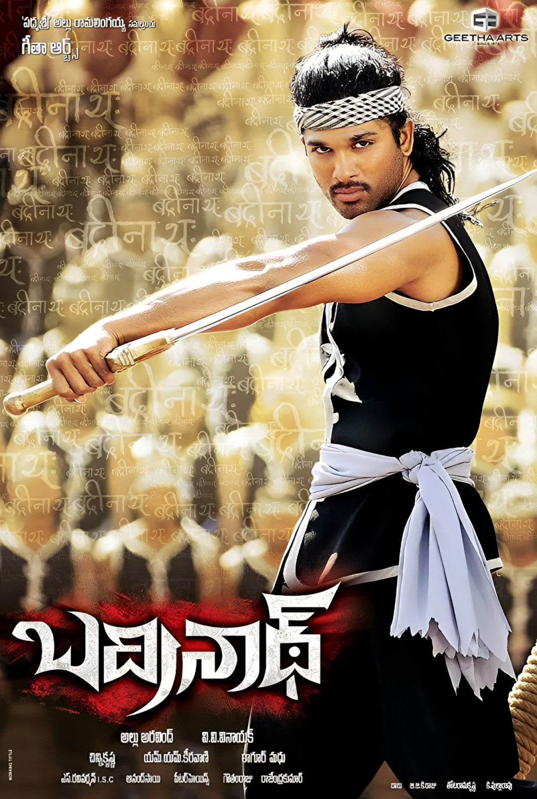 1-Disc Badrinath (2010) 1080P for Gift Movie All RegionPlay Seal Box Blu-ray