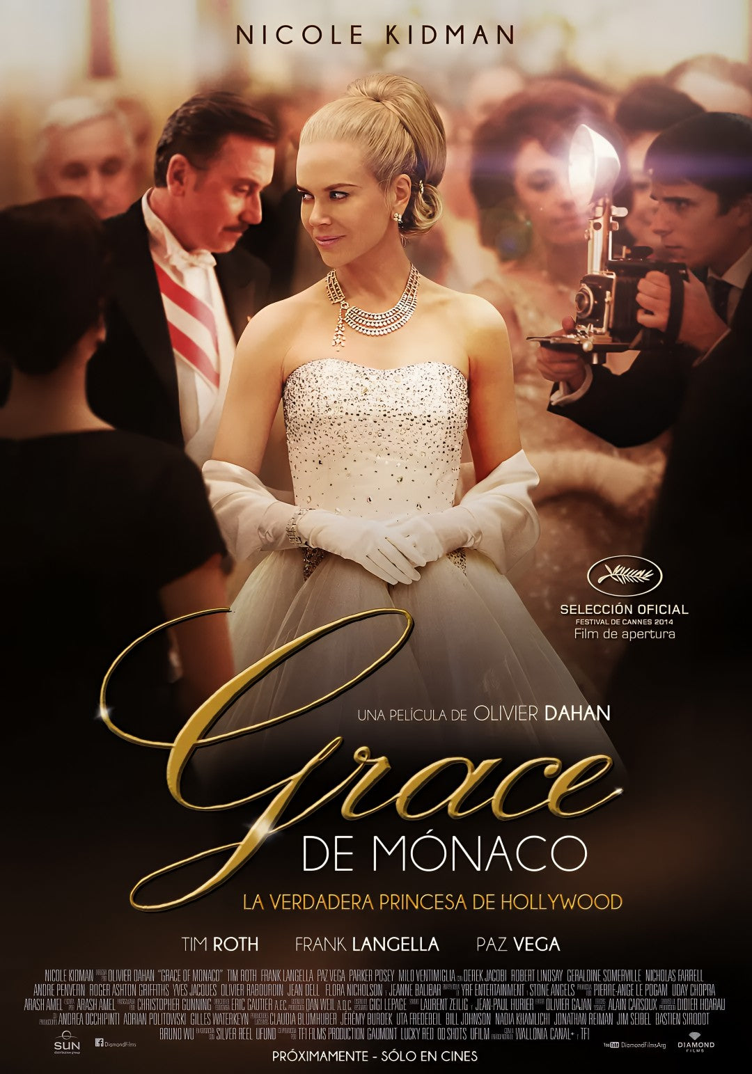 1-Disc Grace of Monaco (2014) 1080P for Gift Movie All RegionPlay Seal Box Blu-ray