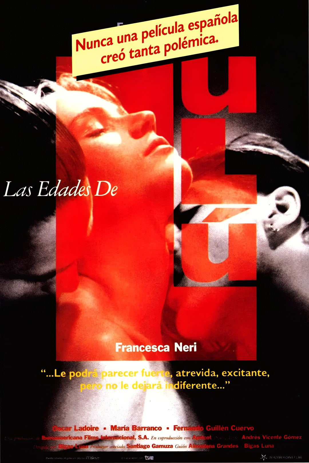 1-Disc Las edades de Lulú (1990) 1080P for Gift Movie All RegionPlay Seal Box Blu-ray