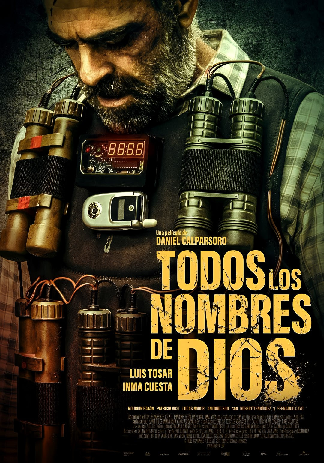 1-Disc Todos los nombres de Dios (2023) 1080P for Gift Movie All RegionPlay Seal Box Blu-ray