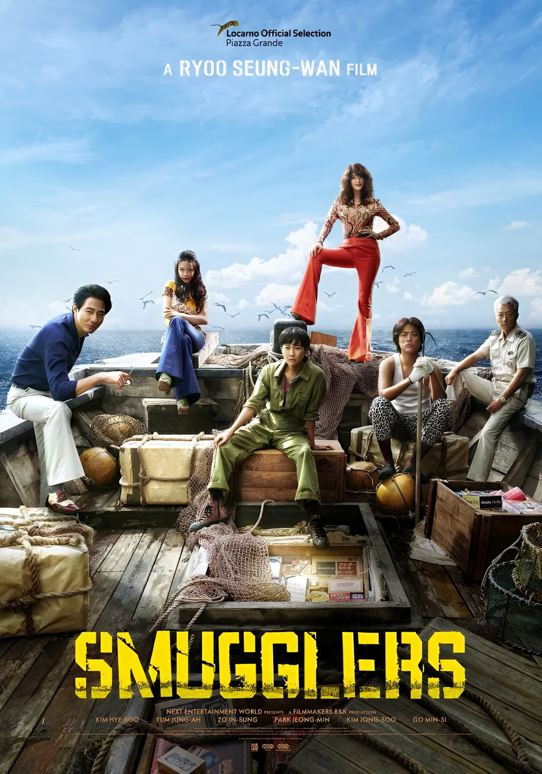 1-Disc Smugglers (2023) 1080P for Gift Movie All RegionPlay Seal Box Blu-ray