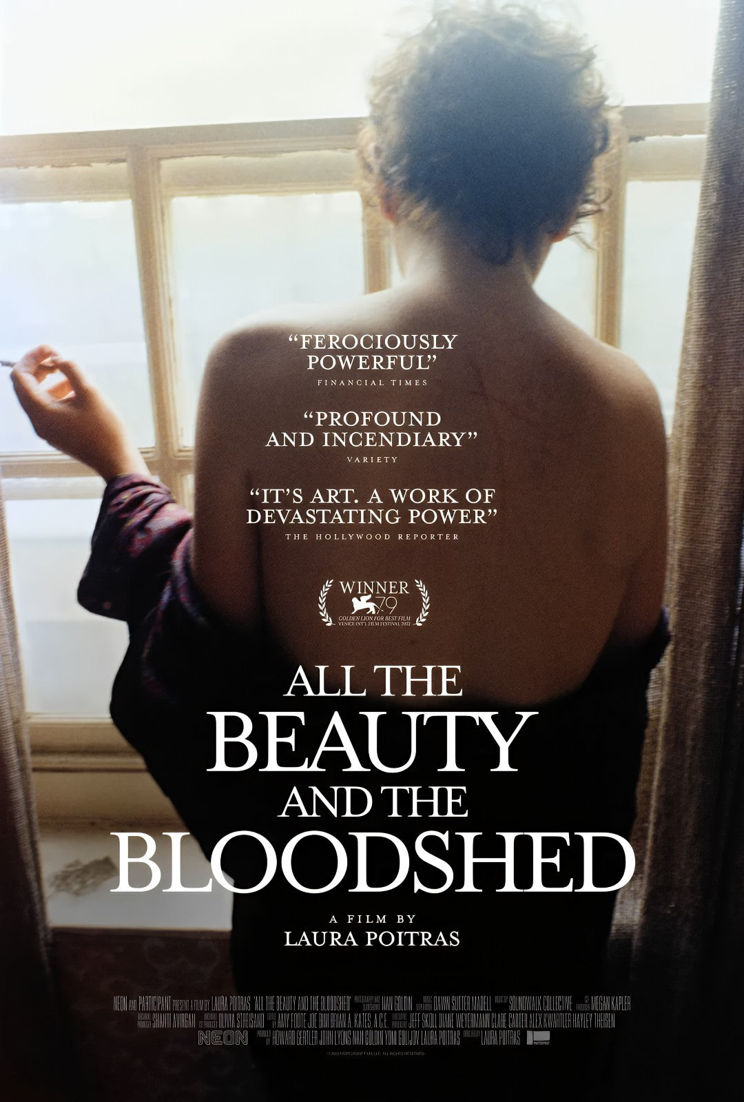 1-Disc All the Beauty and the Bloodshed (2022) 1080P for Gift Movie All RegionPlay Seal Box Blu-ray