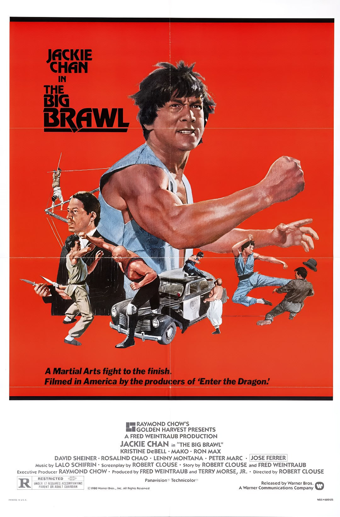 1-Disc Battle Creek Brawl (1980) 1080P for Gift Movie All RegionPlay Seal Box Blu-ray