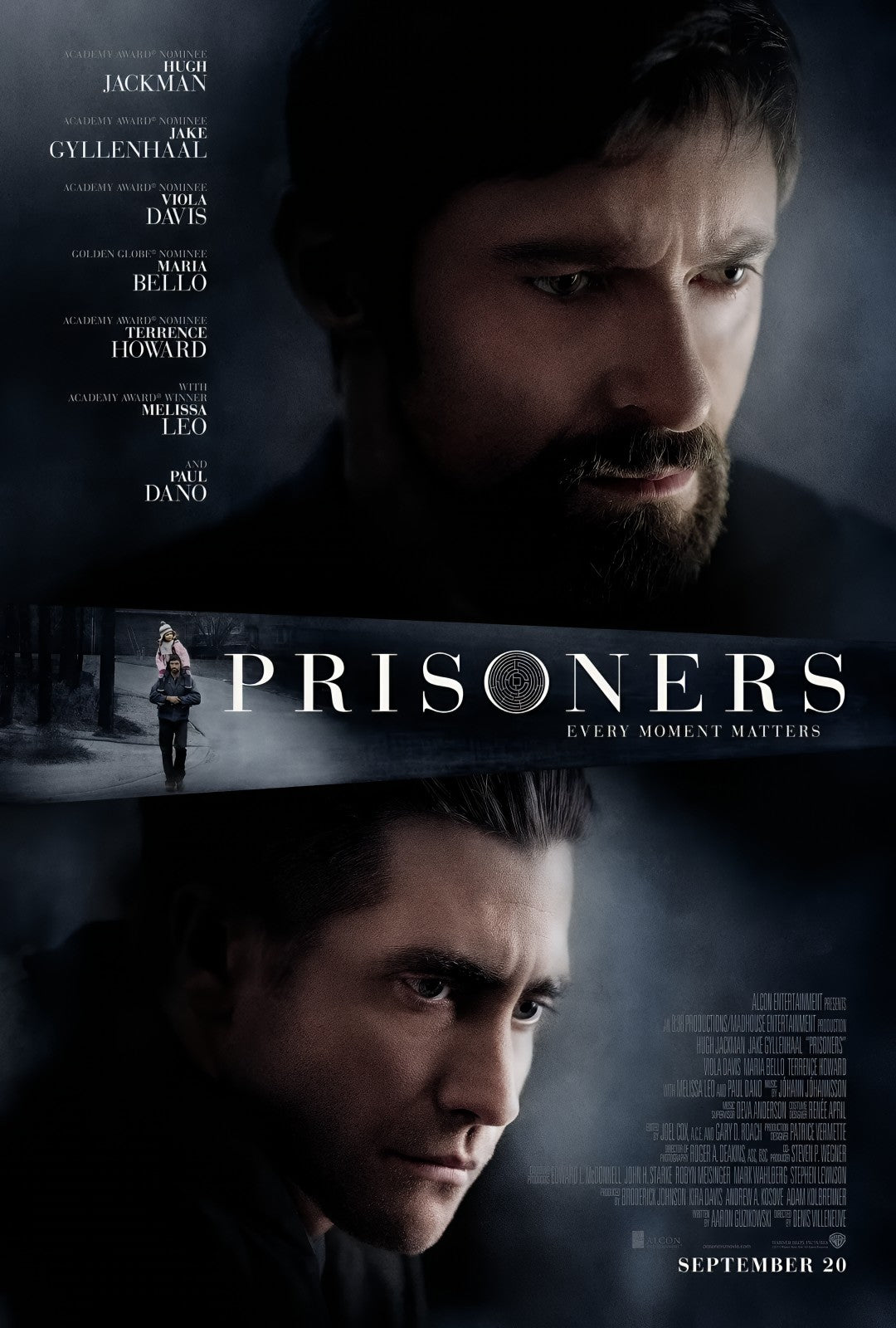 1-Disc Prisoners (2013) 1080P for Gift Movie All RegionPlay Seal Box Blu-ray