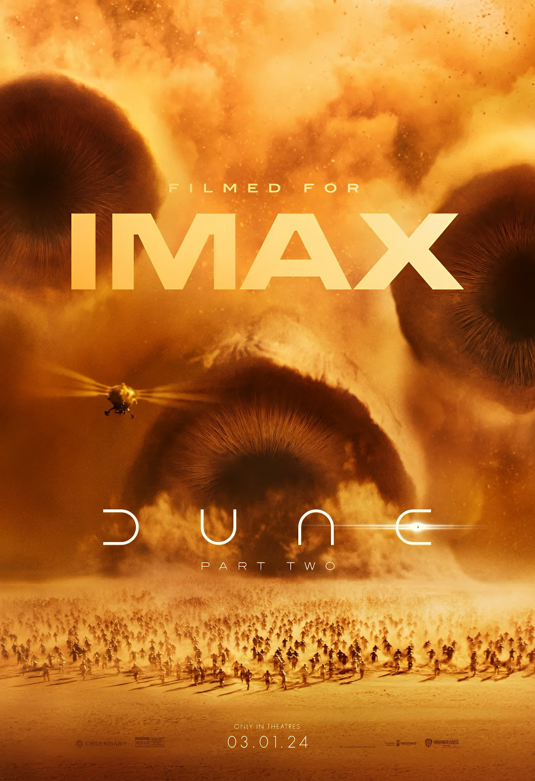 1-Disc Dune: Part Two (2024) 1080P for Gift Movie All RegionPlay Seal Box Blu-ray
