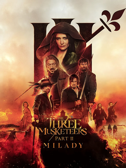 1-Disc Les Trois Mousquetaires: Milady (2023) 1080P for Gift Movie All RegionPlay Seal Box Blu-ray