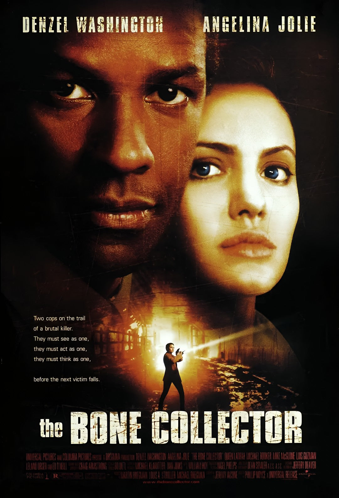1-Disc The Bone Collector (1999) 1080P for Gift Movie All RegionPlay Seal Box Blu-ray
