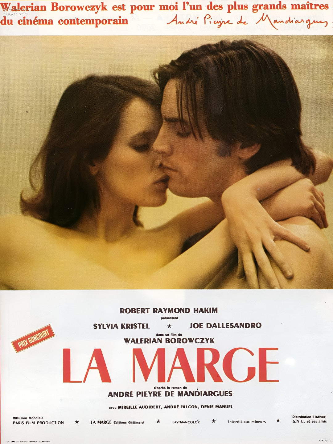 1-Disc La Marge (1976) 1080P for Gift Movie All RegionPlay Seal Box Blu-ray