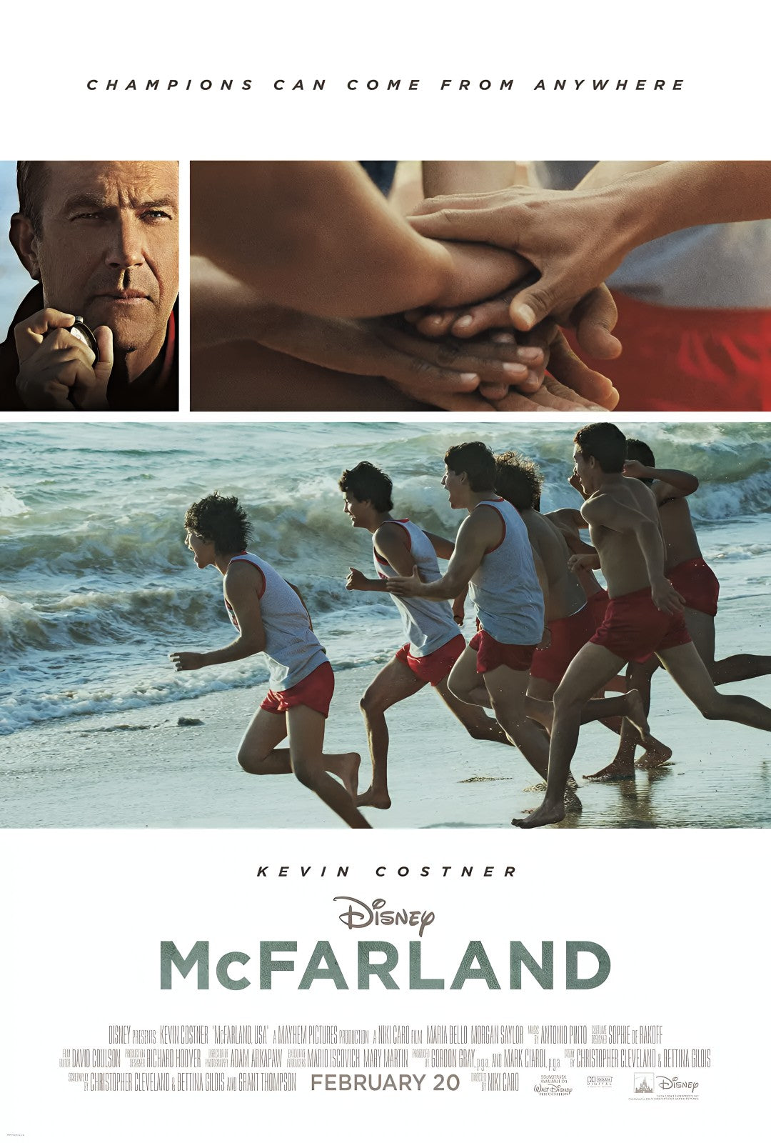 1-Disc McFarlandUSA (2015) 1080P for Gift Movie All RegionPlay Seal Box Blu-ray